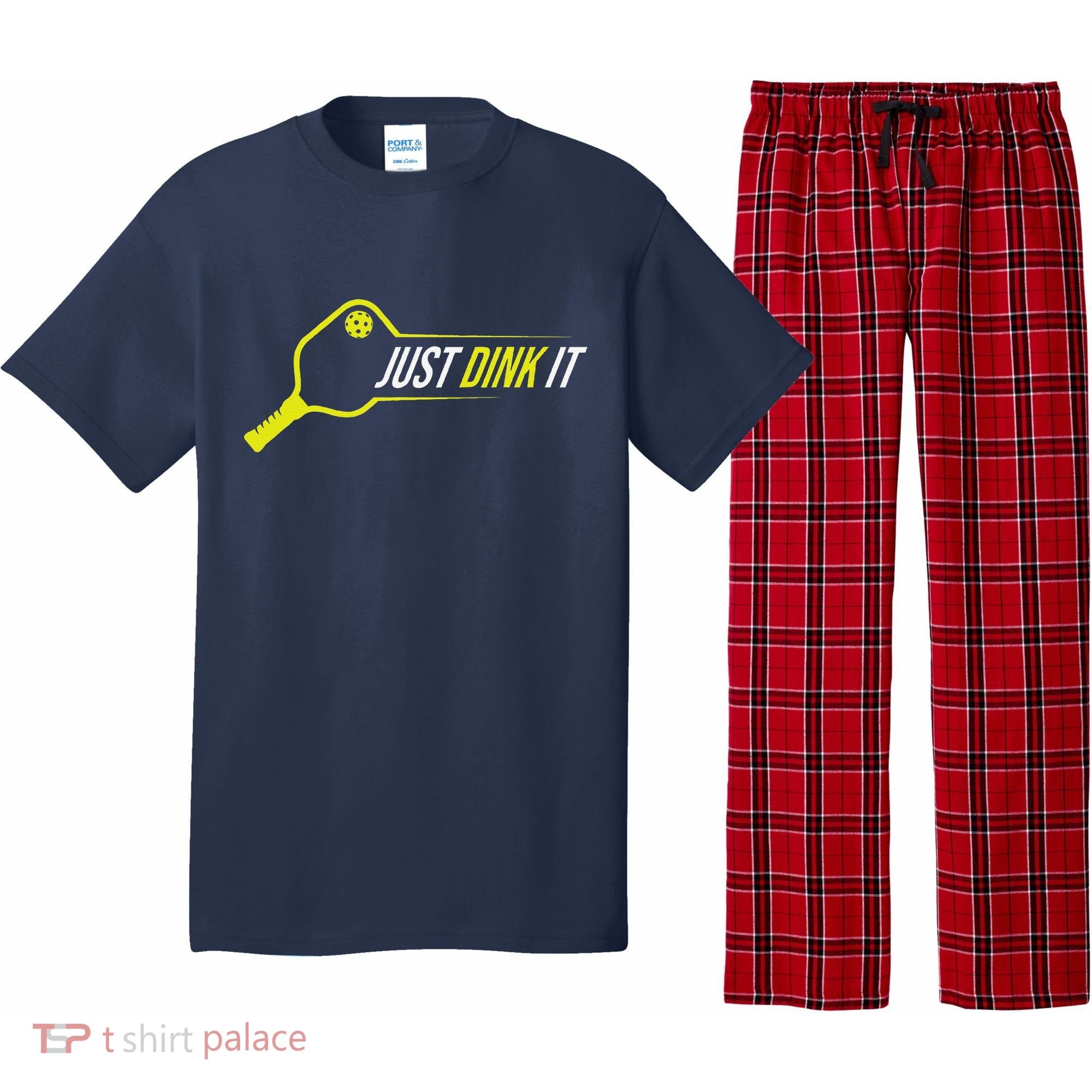 Pickleball Gift Funny Just Dink It Pickleball Pajama Set