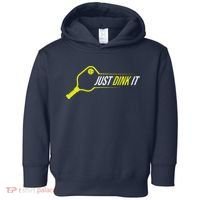 Pickleball Gift Funny Just Dink It Pickleball Toddler Hoodie thumb 0