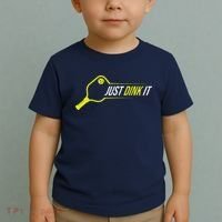 Pickleball Gift Funny Just Dink It Pickleball Toddler T-Shirt thumb 2