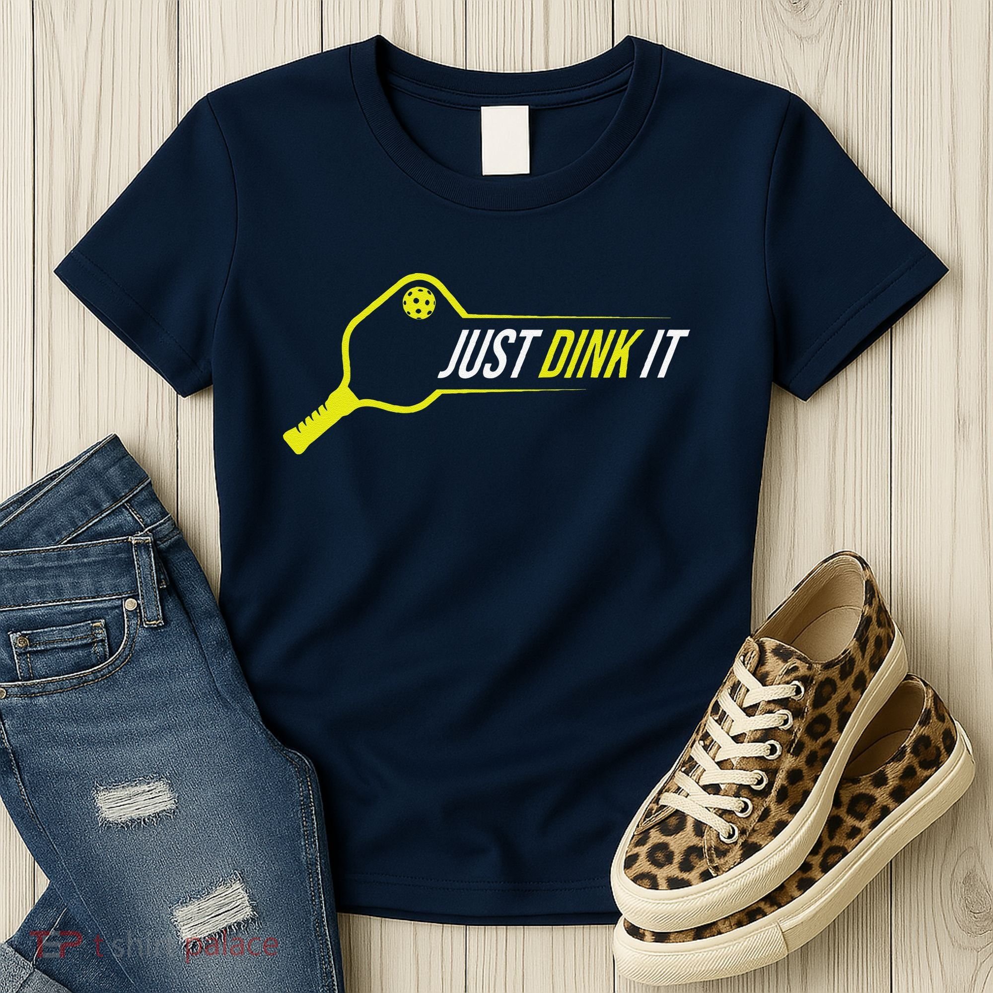 Pickleball Gift Funny Just Dink It Pickleball Women's T-Shirt