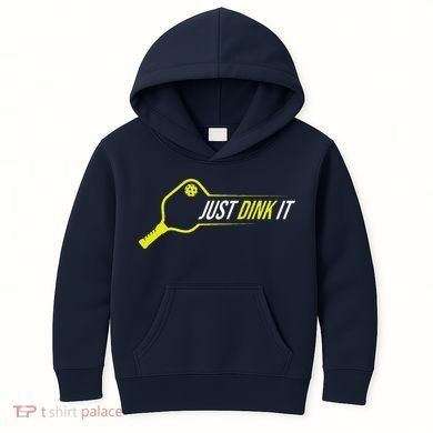 Pickleball Gift Funny Just Dink It Pickleball Kids Hoodie