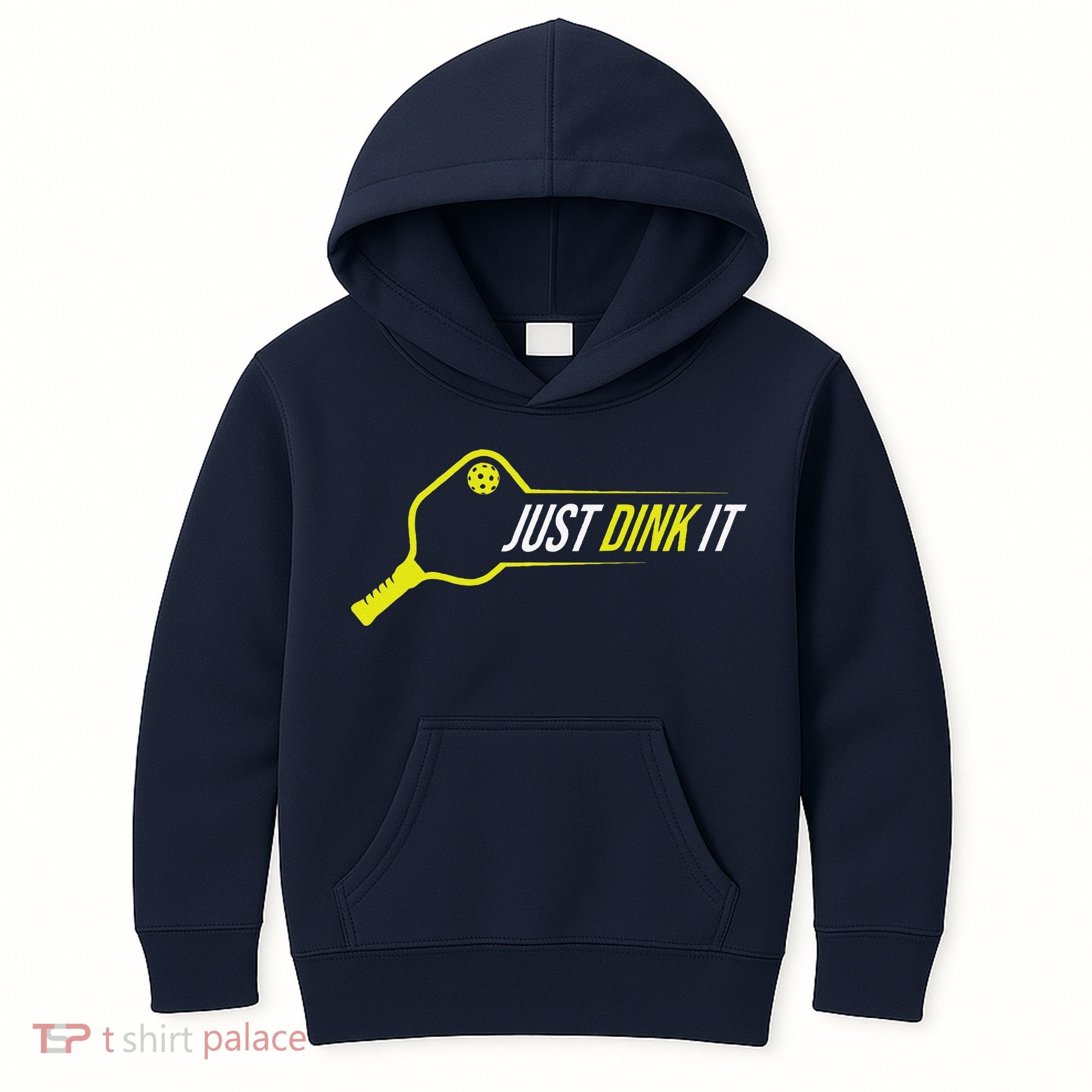 Pickleball Gift Funny Just Dink It Pickleball Kids Hoodie