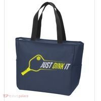 Pickleball Gift Funny Just Dink It Pickleball Tote Bag thumb 3