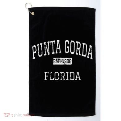 Punta Gorda Florida Fl Golf Towel