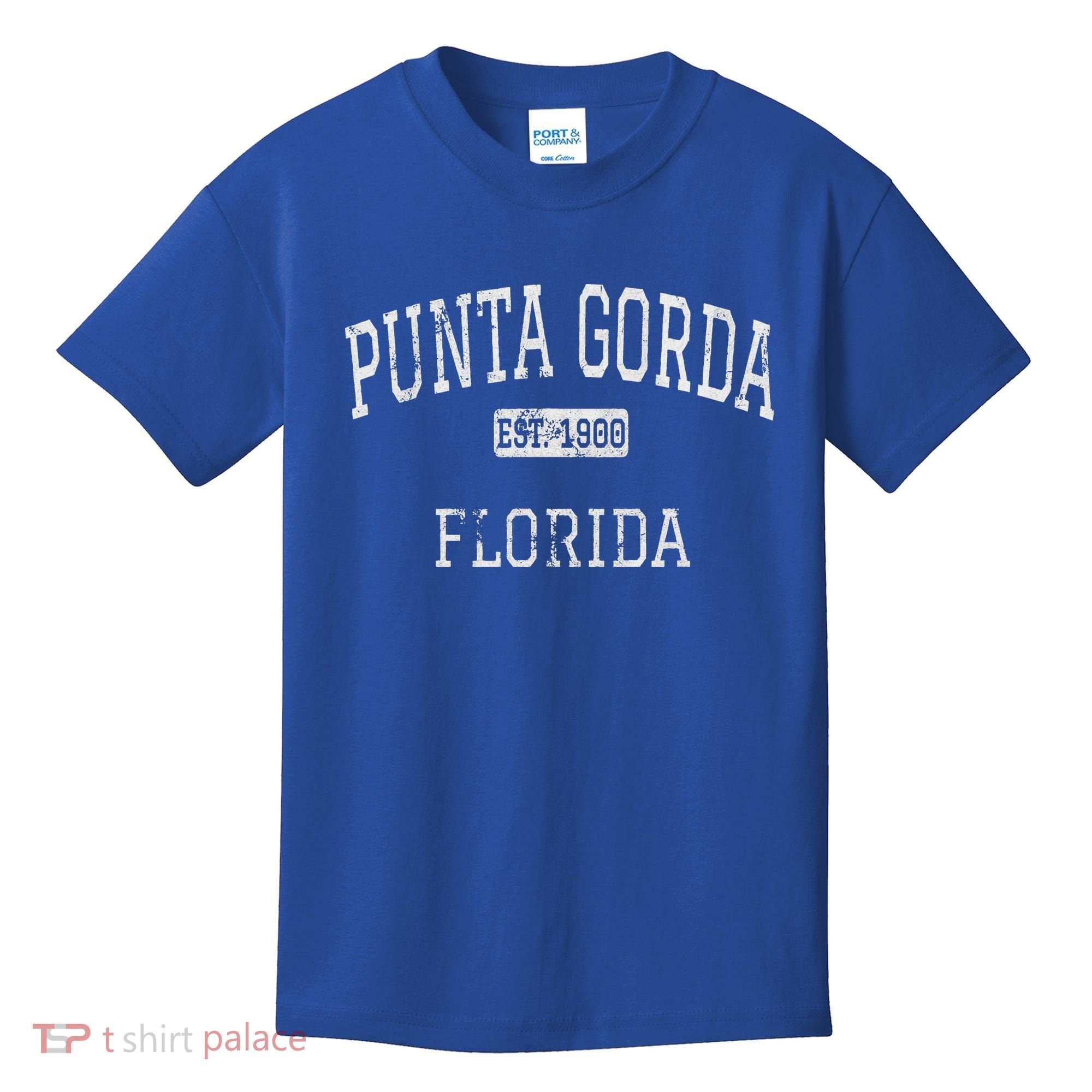 Punta Gorda Florida Fl Kids T-Shirt