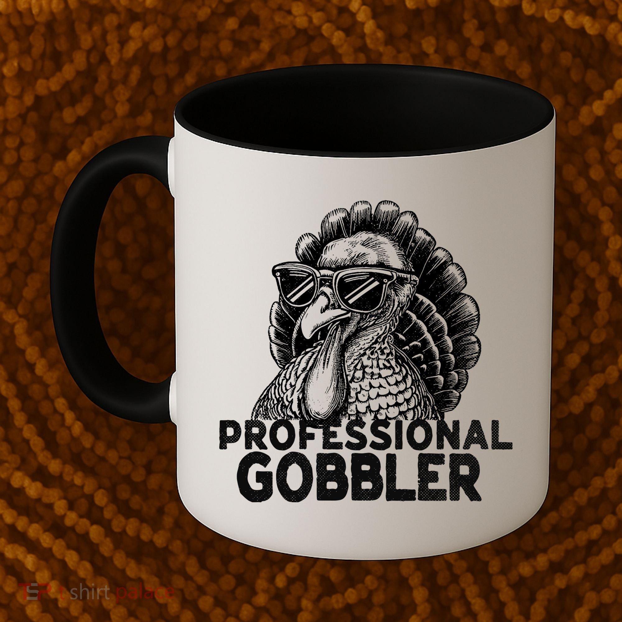 Professional Gobbler Funny Thanksgiving Turkey Coffee Mug