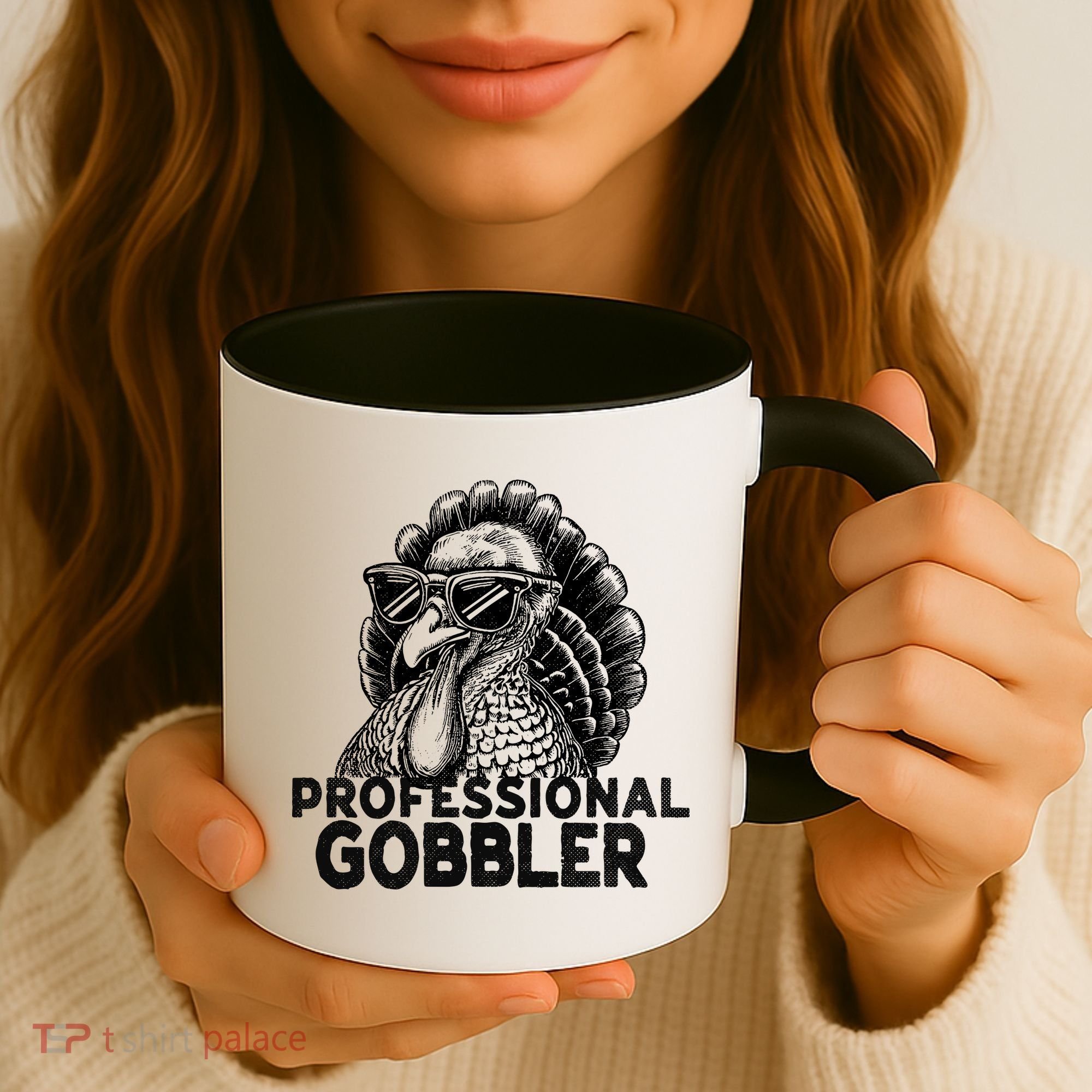 Professional Gobbler Funny Thanksgiving Turkey Coffee Mug