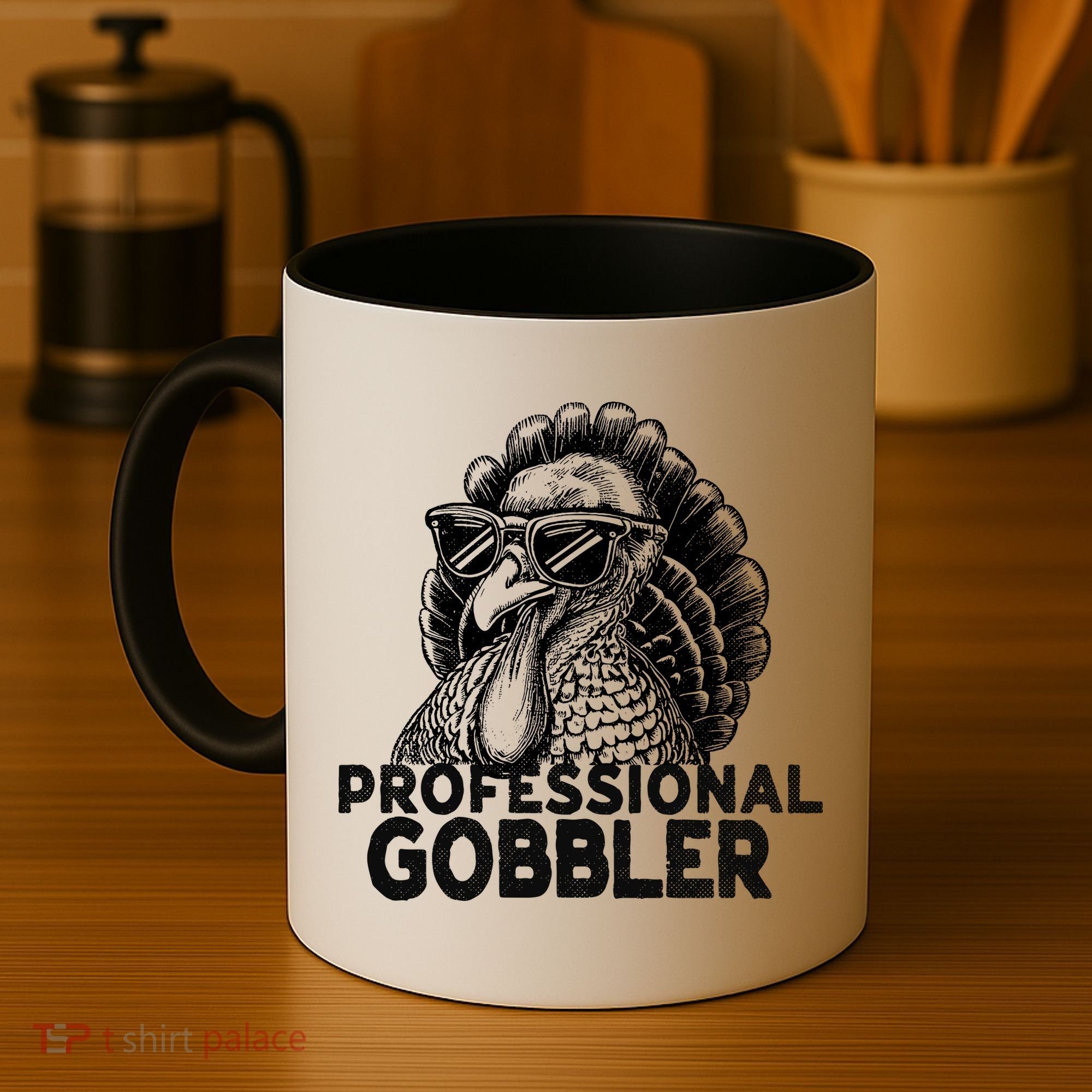 Professional Gobbler Funny Thanksgiving Turkey Coffee Mug
