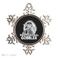 Professional Gobbler Funny Thanksgiving Turkey Ornament thumb 0