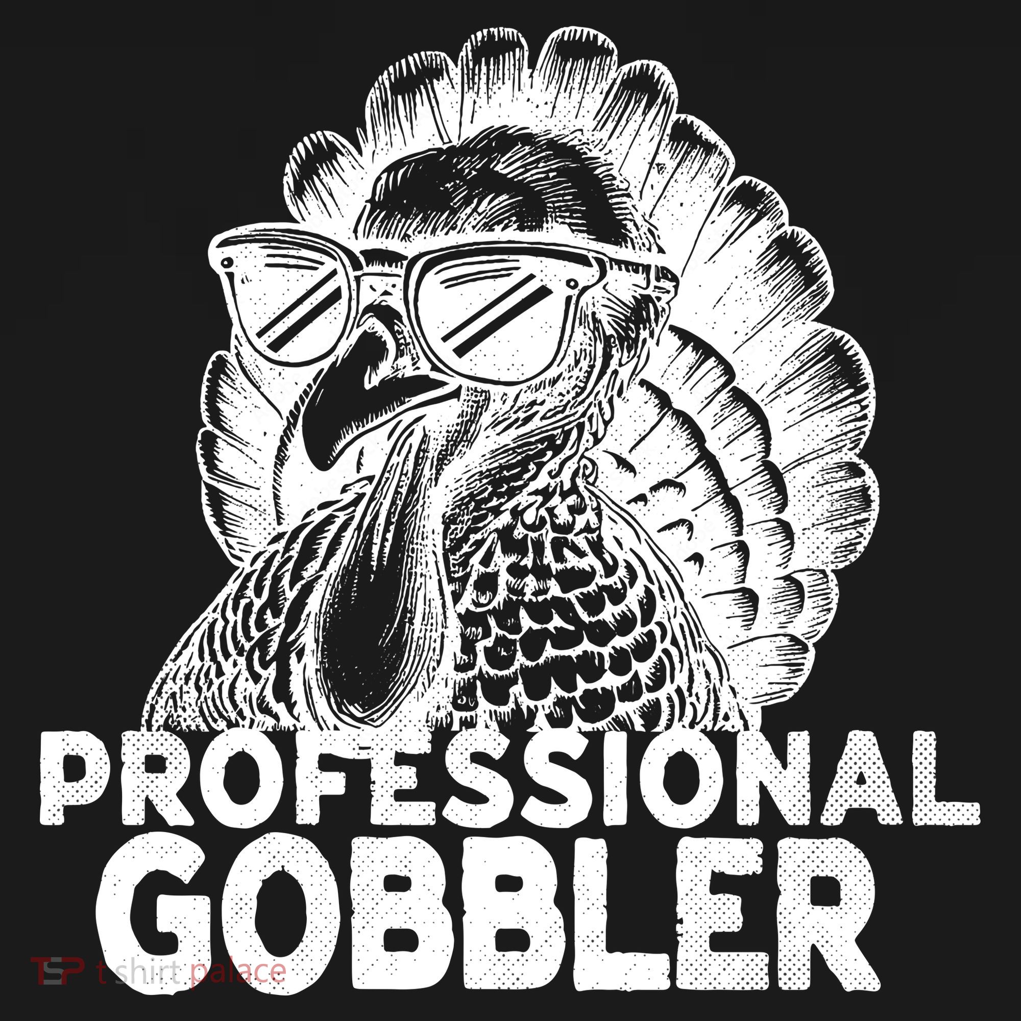 Professional Gobbler Funny Thanksgiving Turkey Tote Bag