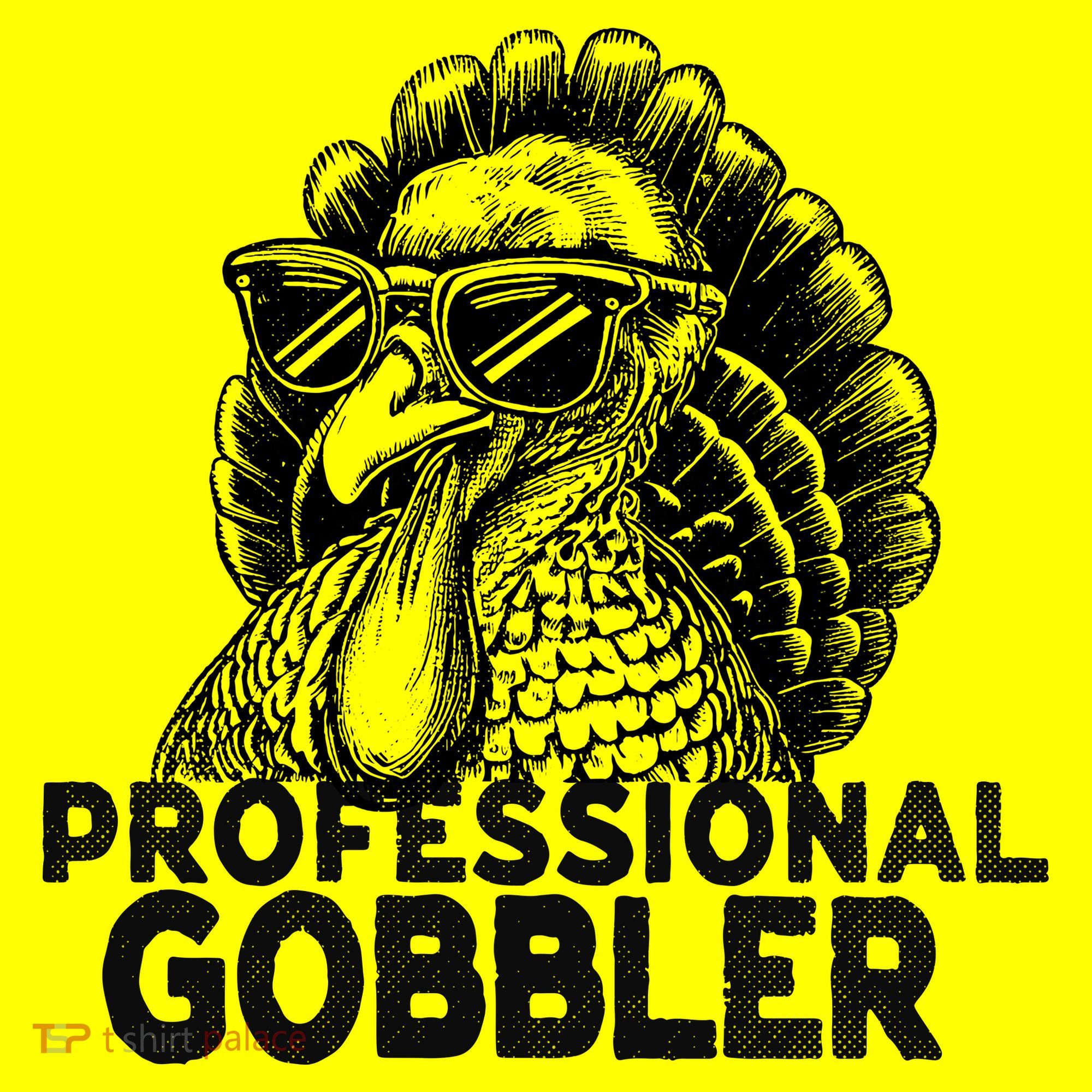 Professional Gobbler Funny Thanksgiving Turkey Hat
