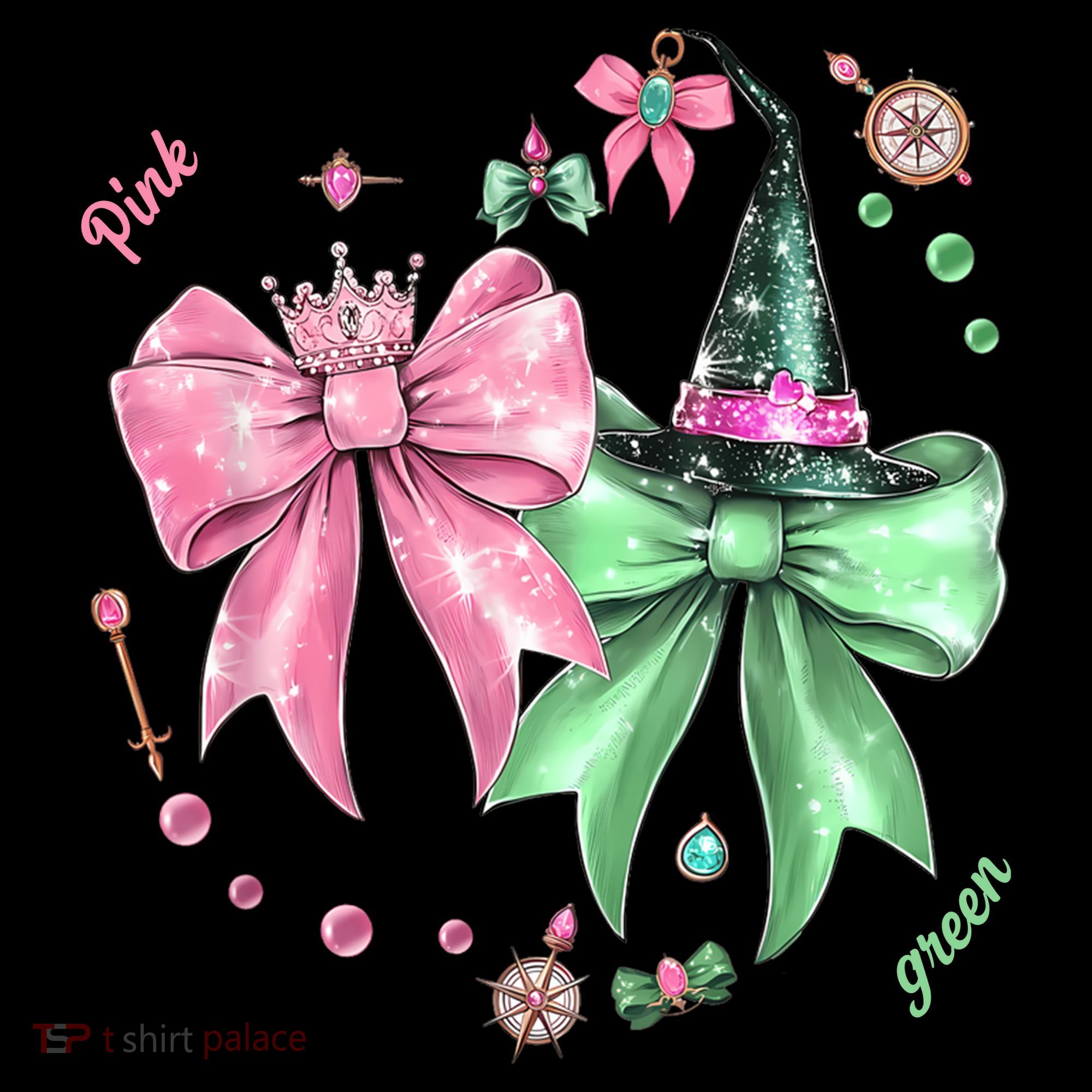 Pink Goes Good With Green Funny Halloween Witch Coffee Mug