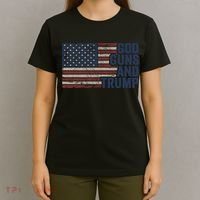 Pro God Gun Funny God Guns And Trump T-Shirt thumb 4