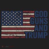 Pro God Gun Funny God Guns And Trump Hat thumb 2