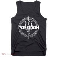 Poseidon Greek God Tank Top thumb 0