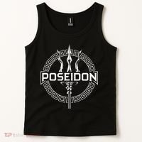 Poseidon Greek God Tank Top thumb 2