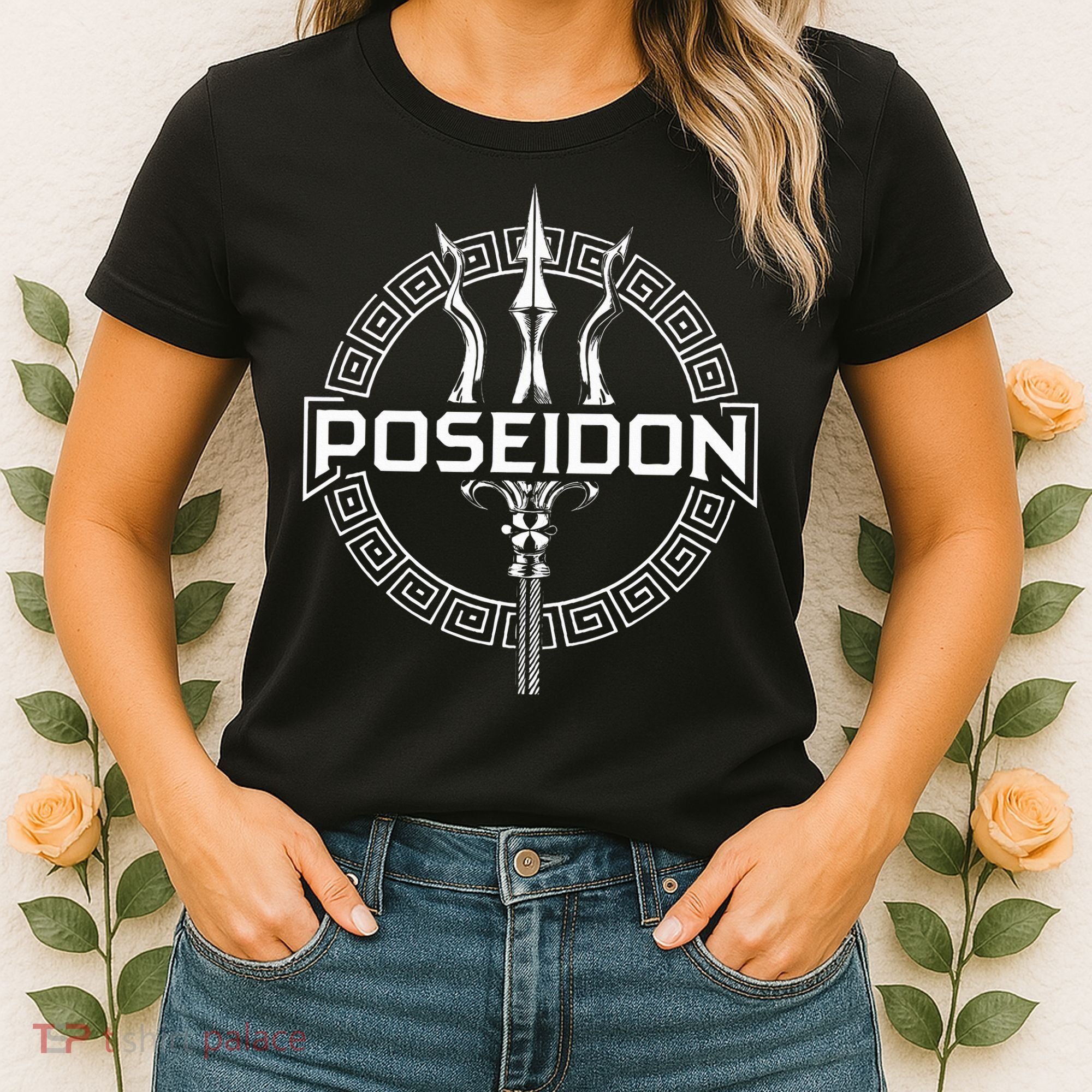 Poseidon Greek God Women's T-Shirt