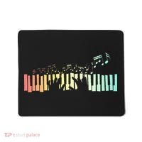 Pianist Gift Idea Keyboards Music Notes Piano Mousepad thumb 0