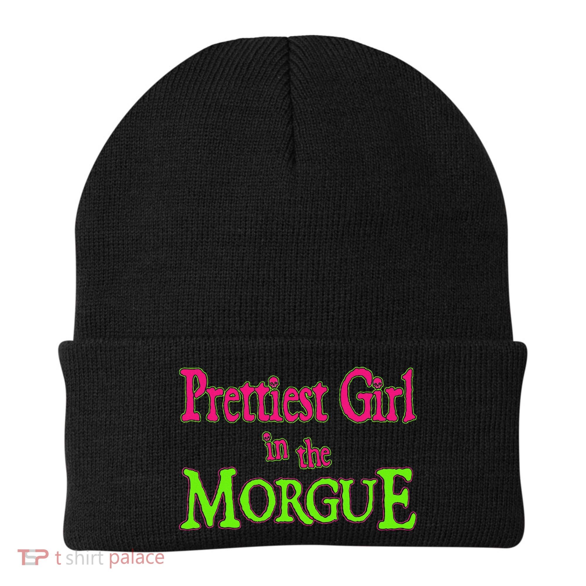 Prettiest Girl In The Morgue Beanie