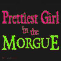 Prettiest Girl In The Morgue Women's Hoodie thumb 2