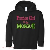 Prettiest Girl In The Morgue Toddler Hoodie thumb 0