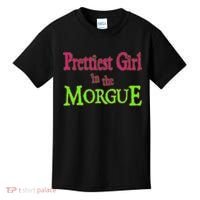 Prettiest Girl In The Morgue Kids T-Shirt thumb 0