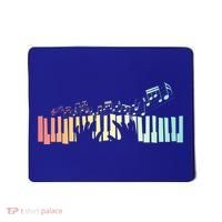 Pianist Gift Idea Keyboards Music Notes Piano Gift Mousepad thumb 0