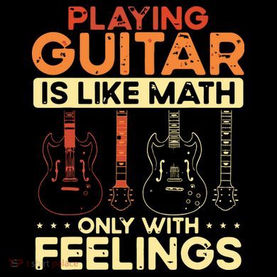 Playing Guitar Is Like Math Only With Feelings Guitar Stripe Pom Pom Beanie