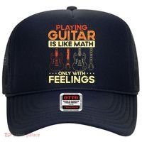 Playing Guitar Is Like Math Only With Feelings Guitar Hat thumb 0