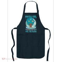 Pisces Girl Knows More Than She Says Apron thumb 0