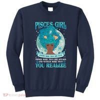Pisces Girl Knows More Than She Says Sweatshirt thumb 0