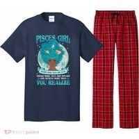 Pisces Girl Knows More Than She Says Pajama Set thumb 0