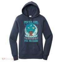 Pisces Girl Knows More Than She Says Women's Hoodie thumb 0