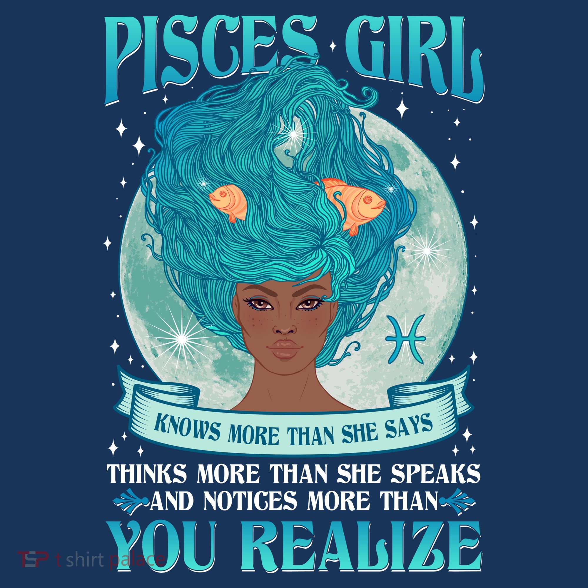 Pisces Girl Knows More Than She Says Women's Hoodie