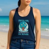 Pisces Girl Knows More Than She Says Women's Tank Top thumb 2