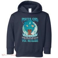 Pisces Girl Knows More Than She Says Toddler Hoodie thumb 0