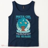 Pisces Girl Knows More Than She Says Tank Top thumb 2