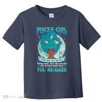 Pisces Girl Knows More Than She Says Toddler T-Shirt thumb 0