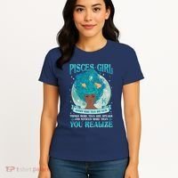 Pisces Girl Knows More Than She Says Women's T-Shirt thumb 4