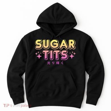 Pastel Goth Kawaii T Sugar Tits Sarcastic Gift Hoodie