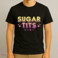 Pastel Goth Kawaii T Sugar Tits Sarcastic Gift T-Shirt thumb 3