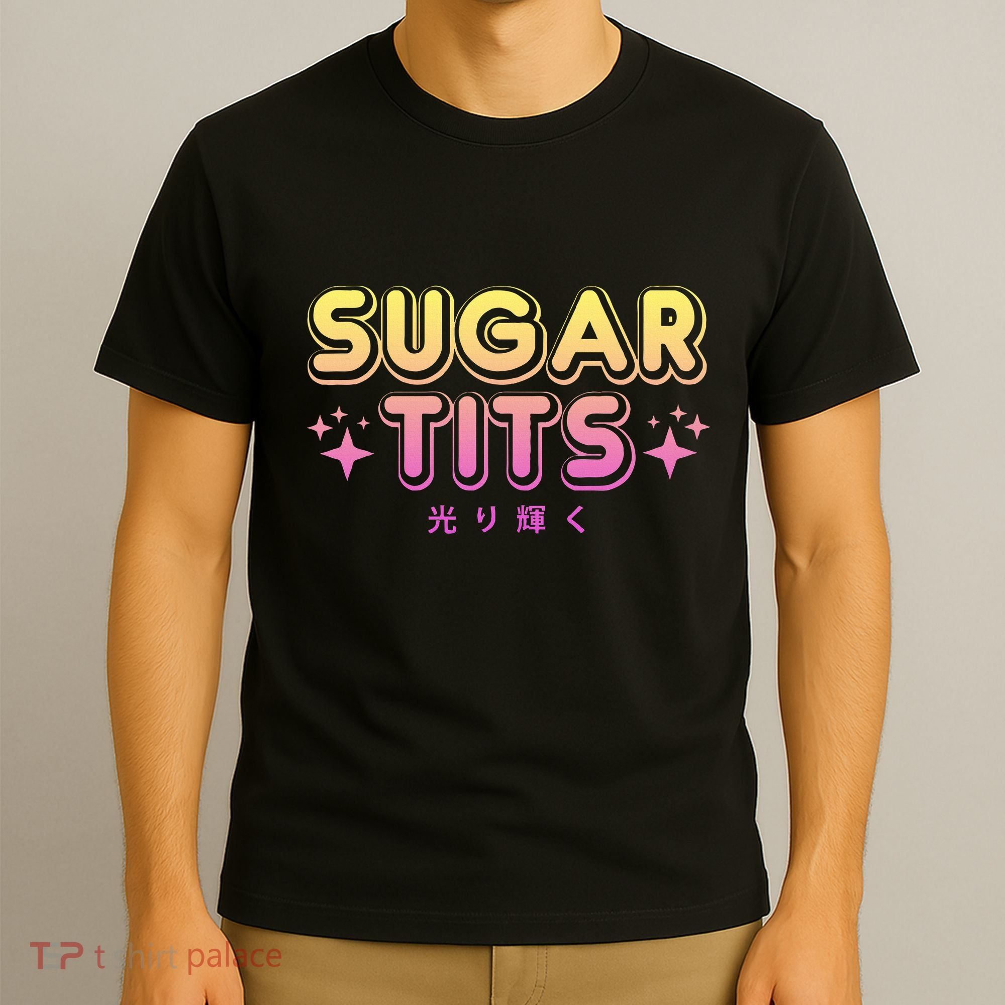Pastel Goth Kawaii T Sugar Tits Sarcastic Gift T-Shirt