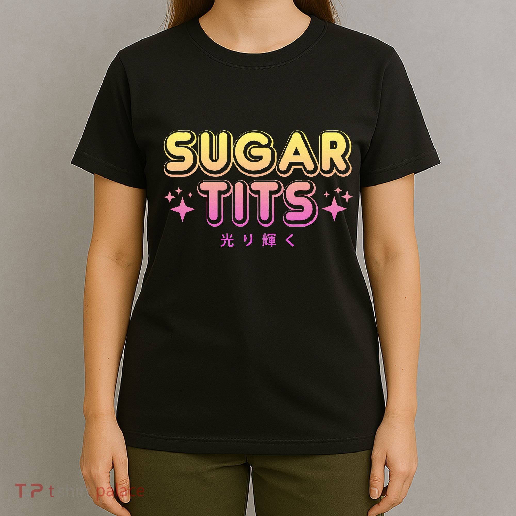 Pastel Goth Kawaii T Sugar Tits Sarcastic Gift T-Shirt