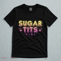 Pastel Goth Kawaii T Sugar Tits Sarcastic Gift T-Shirt thumb 5