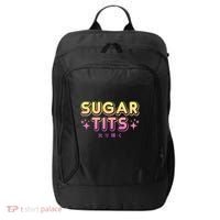 Pastel Goth Kawaii T Sugar Tits Sarcastic Gift City Backpack thumb 0