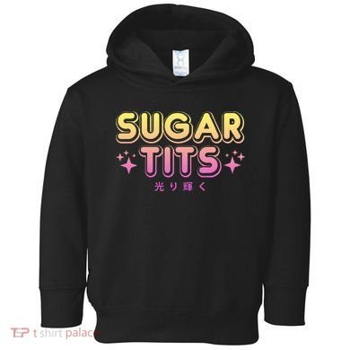 Pastel Goth Kawaii T Sugar Tits Sarcastic Gift Toddler Hoodie