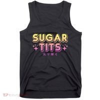 Pastel Goth Kawaii T Sugar Tits Sarcastic Gift Tank Top thumb 0