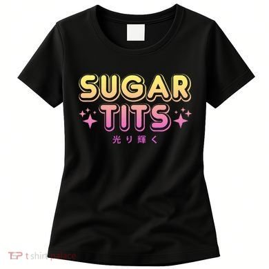 Pastel Goth Kawaii T Sugar Tits Sarcastic Gift Women's T-Shirt