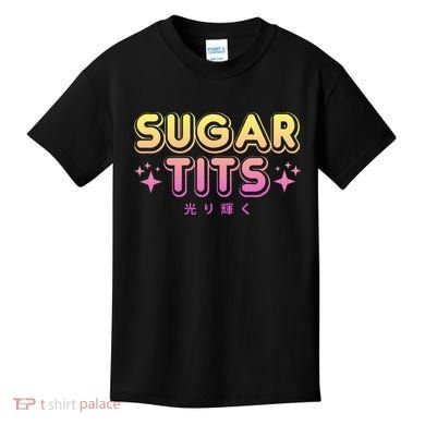 Pastel Goth Kawaii T Sugar Tits Sarcastic Gift Kids T-Shirt