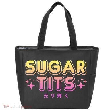 Pastel Goth Kawaii T Sugar Tits Sarcastic Gift Tote Bag